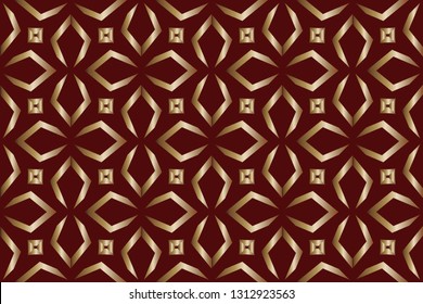 geometric shapes and color image. decoration for your desktop. geometric patterns . modern background. Vintage seamless pattern for decoration, fabric or textile.Luxury  vector pattern