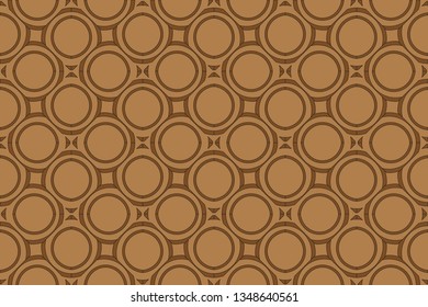 geometric shapes and color image. decoration for your desktop. geometric patterns . modern background. Vintage seamless pattern for decoration, brown pattern, brown image 