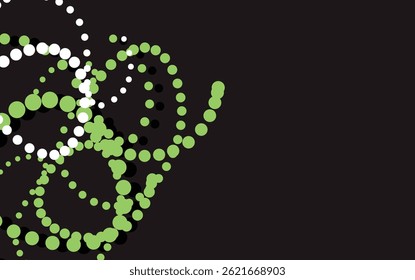 Fondo de Vector colorido de Formas geométricas. Fondo de patrón de Formas dinámicas