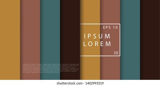 Geometric shapes with combination colors. Cool geometric background for your design. Vertical rectangle background with papercut. Eps10 vector template. -Vector