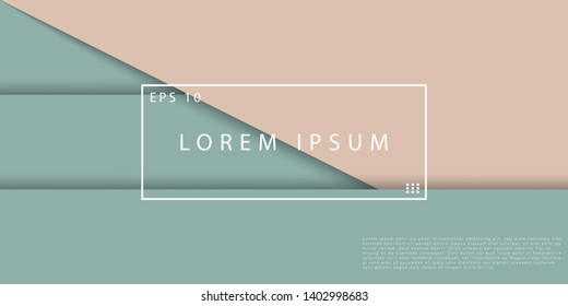 Geometric shapes with combination colors. Cool geometric background for your design. Geometric template applicable for Banners, Placards, Posters, Flyers etc. Eps10 vector template - Vector