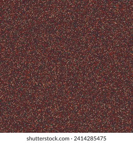 Geometric shapes composition. Various style rounded squares in multiple colors. Warm earth tones with a dark backdrop. Astonishing vector illustration.