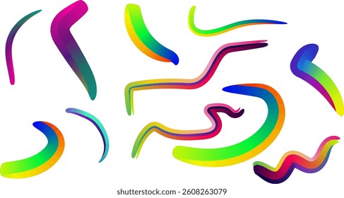 Geometric Shapes Design Elements, 3d abstract Design Elements