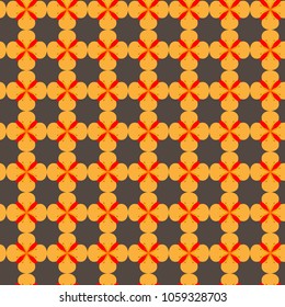 Geometric shapes design vector for printing of wallpaper, fabrics and flooring.