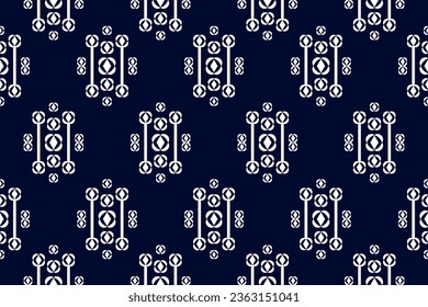 geometric shapes ethnic pattern Background design, carpet, wallpaper, clothing, wrap, batik, cloth, sash, embroidery illustration vector.