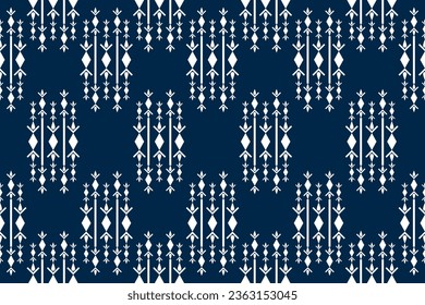 geometric shapes ethnic pattern Background design, carpet, wallpaper, clothing, wrap, batik, cloth, sash, embroidery illustration vector.