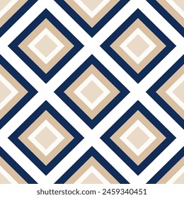 Geometric shapes fabric seamless pattern 