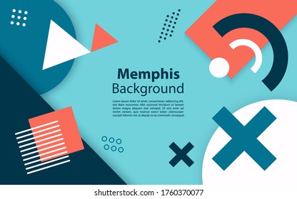 Geometric shapes flat background. Graphic design element.