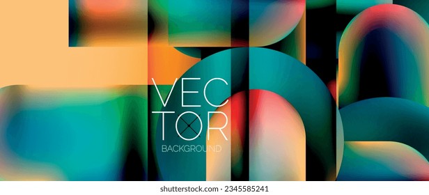 Geometric shapes fluid gradient abstract minimal background for various purposes, including website headers, social media posts, digital art displays, presentations, branding elements, wallpapers