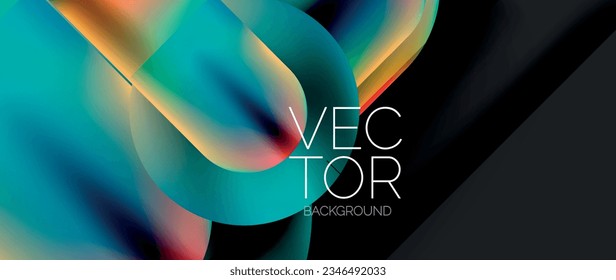 Formas geométricas gradiente de fluido fondo mínimo abstracto para diversos fines, incluyendo encabezados de sitios web, publicaciones en medios sociales, pantallas de arte digital, presentaciones, elementos de marca, fondos de pantalla
