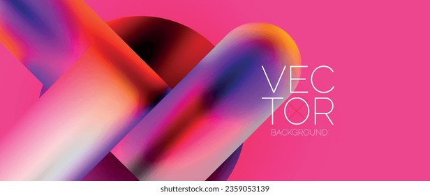 Geometric shapes fluid gradient abstract minimal background for various purposes, including website headers, social media posts, digital art displays, presentations, branding elements, wallpapers