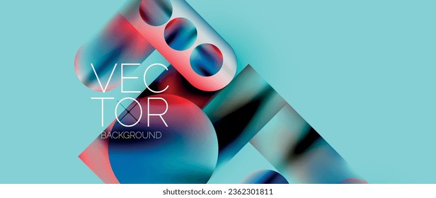Geometric shapes fluid gradient abstract minimal background for various purposes, including website headers, social media posts, digital art displays, presentations, branding elements, wallpapers