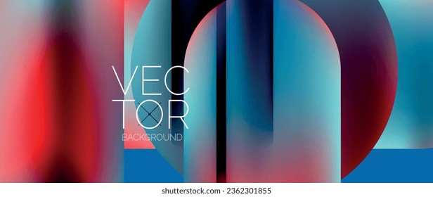 Geometric shapes fluid gradient abstract minimal background for various purposes, including website headers, social media posts, digital art displays, presentations, branding elements, wallpapers