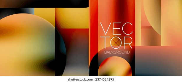Geometric shapes fluid gradient abstract minimal background for various purposes, including website headers, social media posts, digital art displays, presentations, branding elements, wallpapers