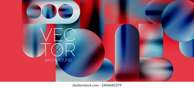 Geometric shapes fluid gradient abstract minimal background for various purposes, including website headers, social media posts, digital art displays, presentations, branding elements, wallpapers