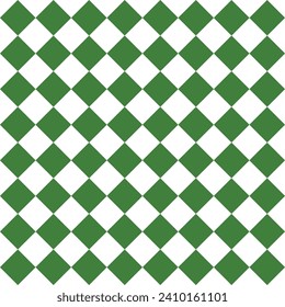 Formas geométricas fondo verde y blanco diseño de tela vectorial sin fisuras para impresión textil, papel de envoltura, ropa, tarjeta de regalo, papel pintado y fondo, etc.