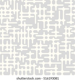 Geometric shapes, horizontal cross dash lines pattern