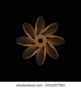 Geometric, shapes illustration, abstract logo