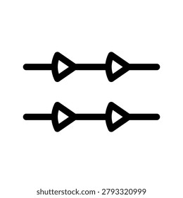 Geometric shapes intersect in a graphic design