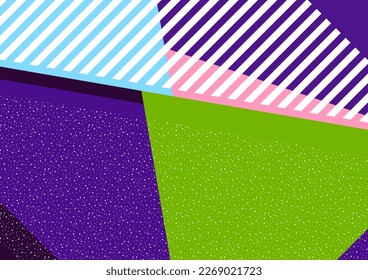 Geometric shapes and lines. Modern design, creative concept, modern diagonal abstract background. Vector illustration