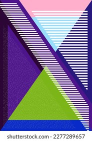 Geometric shapes and lines. Modern design, creative concept, modern diagonal abstract background. Vector illustration