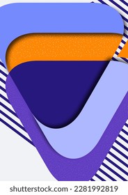 Geometric shapes and lines. Modern design, creative concept, modern diagonal abstract background. Vector illustration