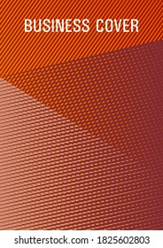 Geometric shapes with lines texture vector cover. Fashionable branding cover design. Trendy magazine backdrop. Flyer mix digital background blend. Advertising commercial magazine.