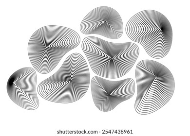 Formas y líneas geométricas, Vector, Telón de fondo