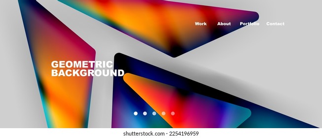 Geometric shapes minimalist abstract background. Vector Illustration For Wallpaper, Banner, Background, Card, Book Illustration, landing page