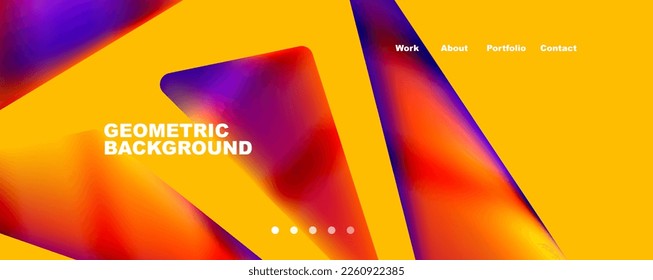 Geometrische Formen minimalistischer abstrakter Hintergrund. Vektorgrafik für Bildschirmhintergründe, Banner, Hintergrund, Karte, Buchillustration, Landing-Page