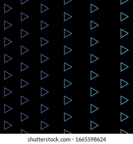 Geometric shapes on a black background. Background. Illustration for design. Triangle