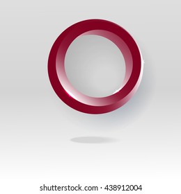 Geometric shapes on a gray background. Abstract logo.