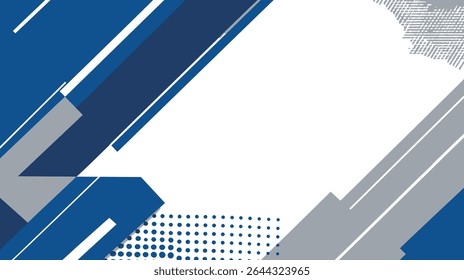 As formas geométricas se sobrepõem criando um plano de fundo gráfico abstrato design apresentação