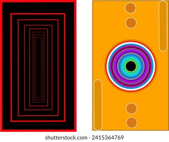 Geometric shapes pattern background,Background vector graphic illustration 