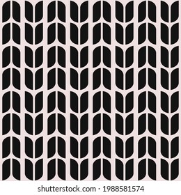 Geometric shapes pattern. Black color shapes ornament. Vector wheel mark pattern.