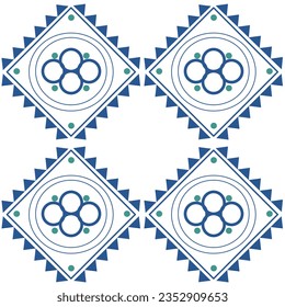Geometric shapes pattern for wallpaper, fabric,wrapping paper,notebook cover,clothing,backdrop and stationary.