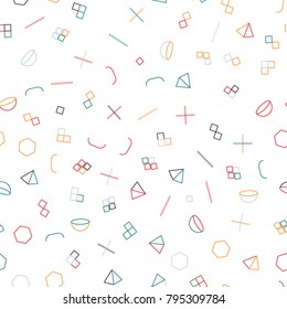 Geometric shapes, patterns, lines and circles eps 10