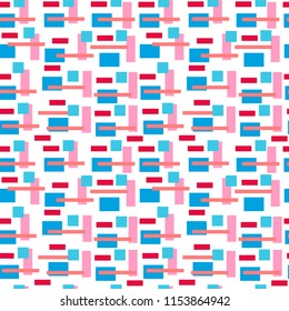 Geometric shapes Seamless pattern