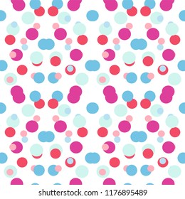Geometric shapes Seamless pattern
