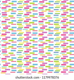 Geometric shapes Seamless pattern