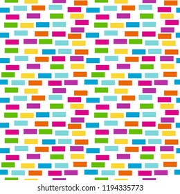 Geometric shapes Seamless pattern
