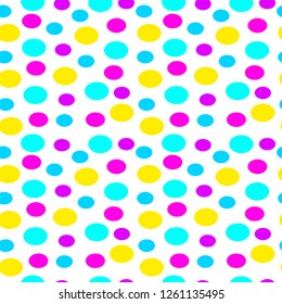 Geometric shapes Seamless pattern