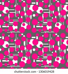 Geometric shapes Seamless pattern