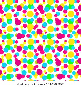 Geometric shapes Seamless pattern decor