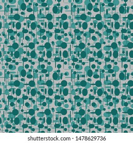 Geometric shapes Seamless pattern decor