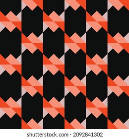 Geometric shapes seamless pattern design with bright colors vector eps 10