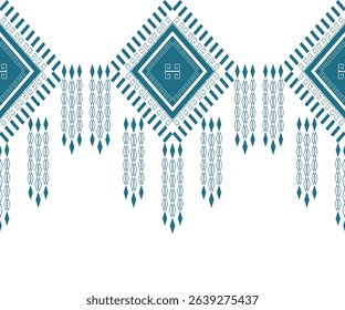 geometric shapes seamless pattern, Navajo tribe, Native , modern colorful for textile printing.
