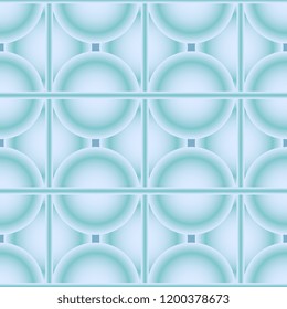 Geometric shapes. Seamless texture. Seamless background. Abstract forms. Symmetrical texture. Seamless decorative grille. Vector graphics