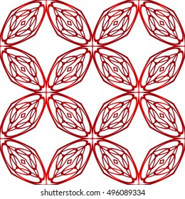 geometric shapes. seamless vector image. red gradient geometric shapes. seamless vector image. red gradient