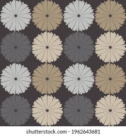 Geometric shapes from strokes. Drawing with a fountain pen. Seamless pattern. Vector illustration for web design or print.